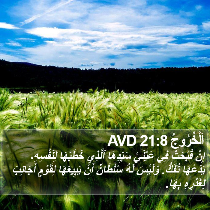 اَلْخُرُوجُ 21:8 AVD Bible Study