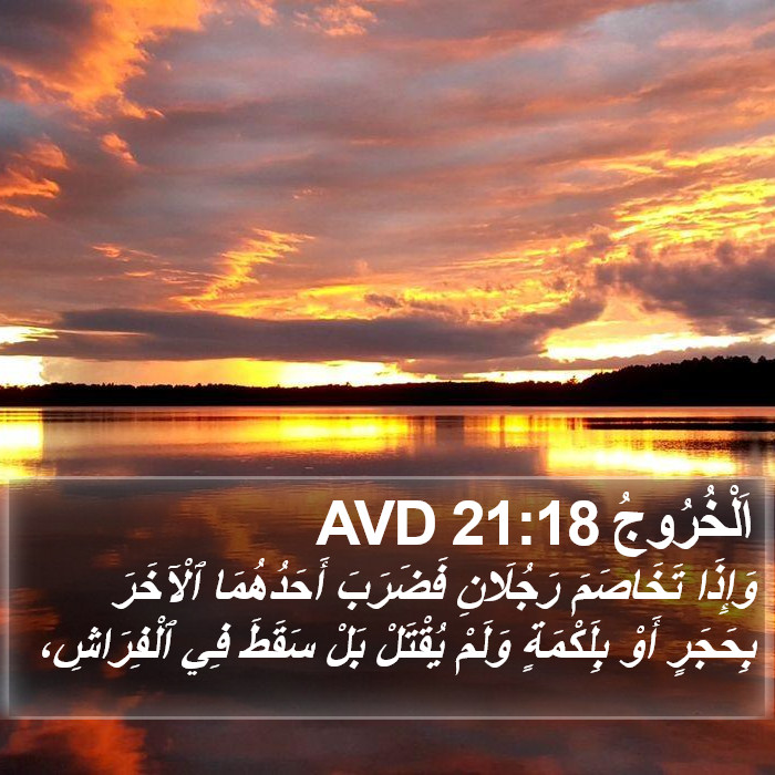 اَلْخُرُوجُ 21:18 AVD Bible Study