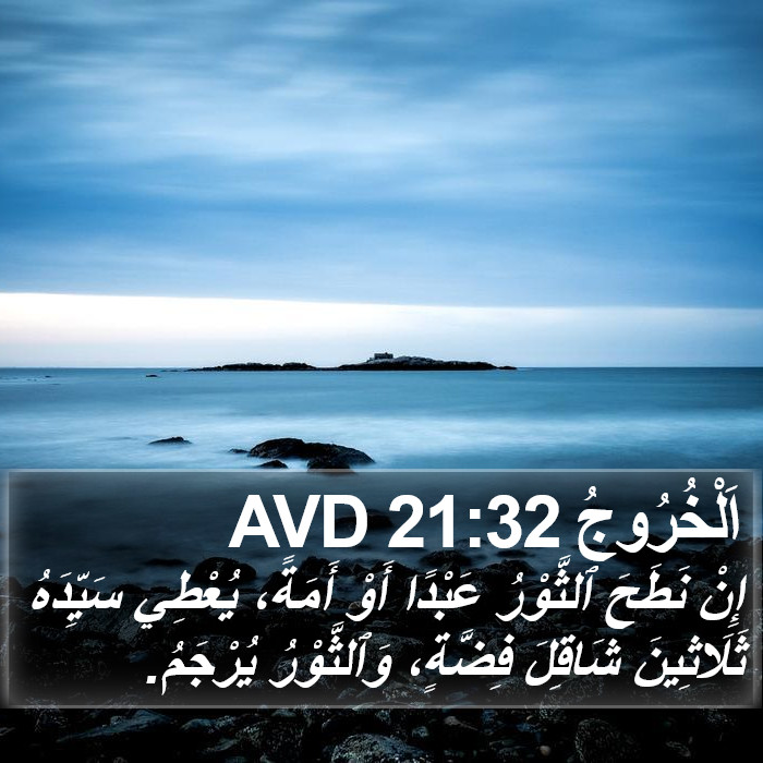 اَلْخُرُوجُ 21:32 AVD Bible Study