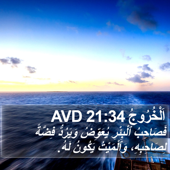 اَلْخُرُوجُ 21:34 AVD Bible Study