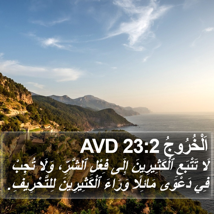 اَلْخُرُوجُ 23:2 AVD Bible Study