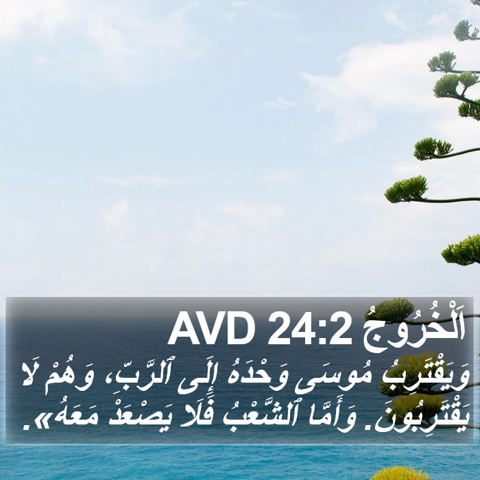 اَلْخُرُوجُ 24:2 AVD Bible Study