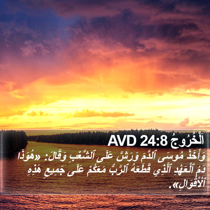 اَلْخُرُوجُ 24:8 AVD Bible Study