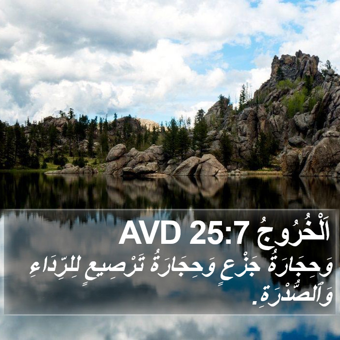 اَلْخُرُوجُ 25:7 AVD Bible Study