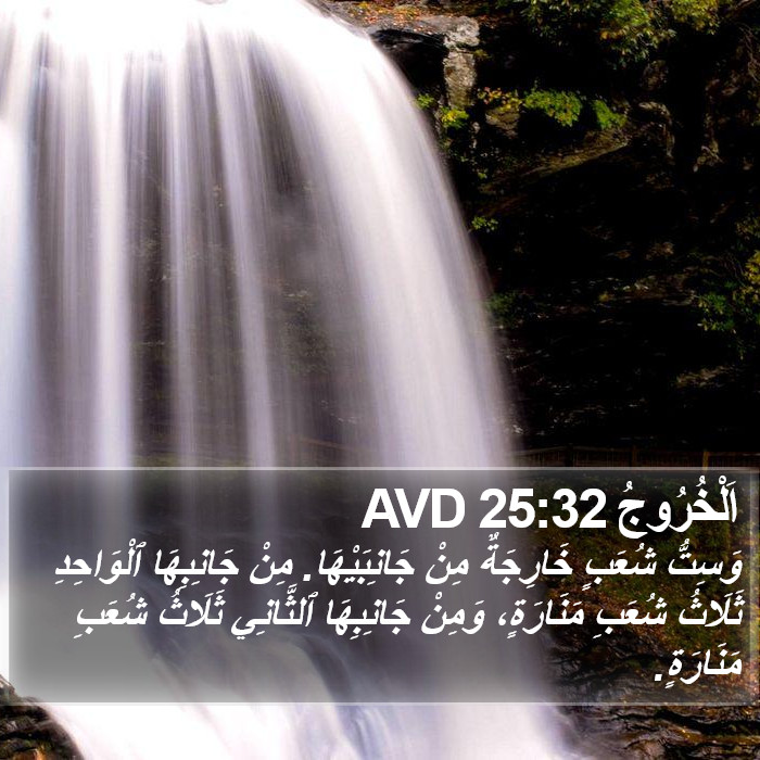اَلْخُرُوجُ 25:32 AVD Bible Study