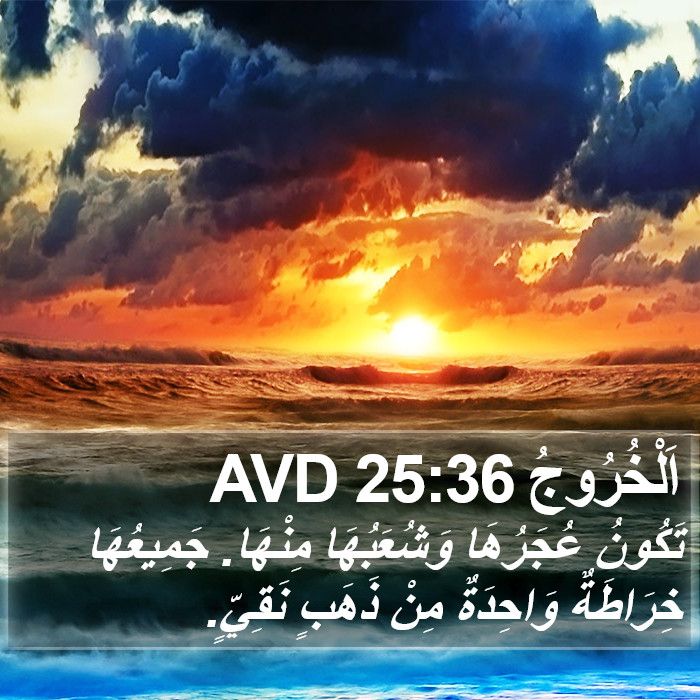 اَلْخُرُوجُ 25:36 AVD Bible Study