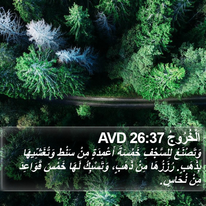 اَلْخُرُوجُ 26:37 AVD Bible Study
