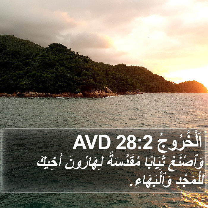 اَلْخُرُوجُ 28:2 AVD Bible Study