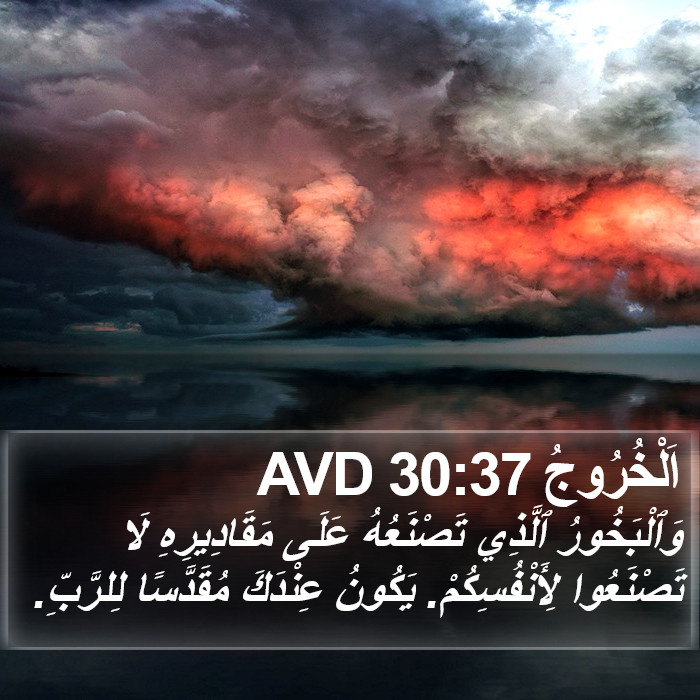 اَلْخُرُوجُ 30:37 AVD Bible Study