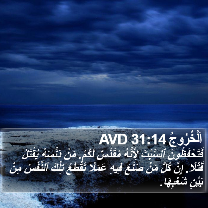 اَلْخُرُوجُ 31:14 AVD Bible Study