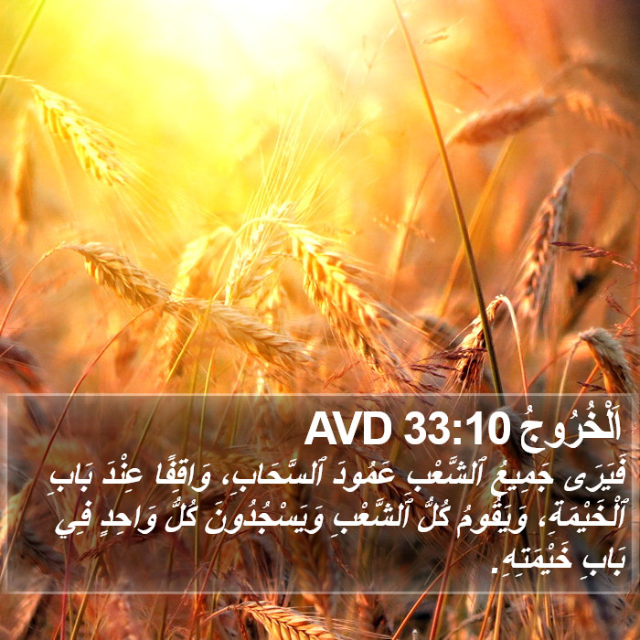 اَلْخُرُوجُ 33:10 AVD Bible Study