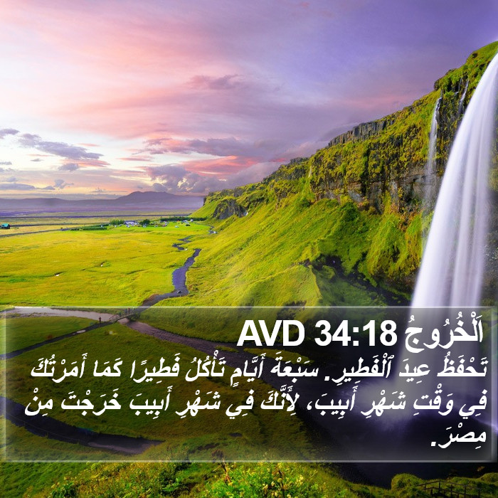 اَلْخُرُوجُ 34:18 AVD Bible Study