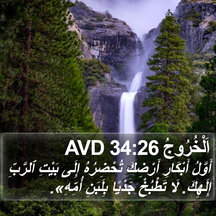 اَلْخُرُوجُ 34:26 AVD Bible Study