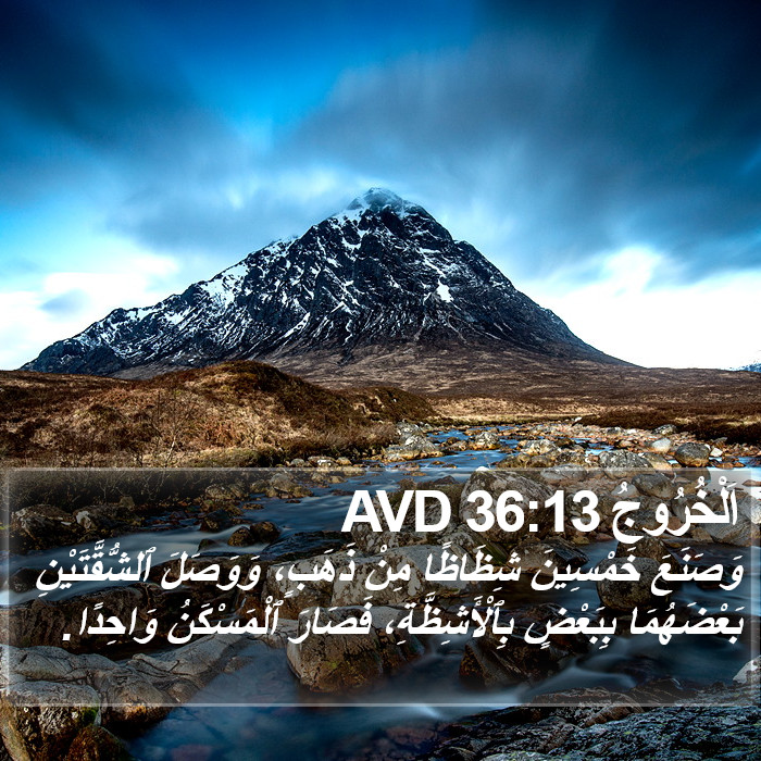 اَلْخُرُوجُ 36:13 AVD Bible Study