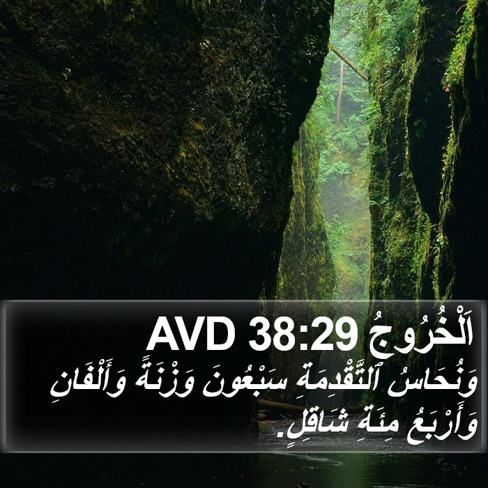 اَلْخُرُوجُ 38:29 AVD Bible Study