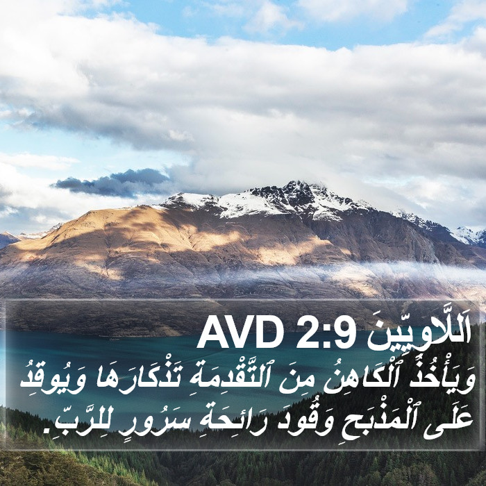 اَللَّاوِيِّينَ 2:9 AVD Bible Study