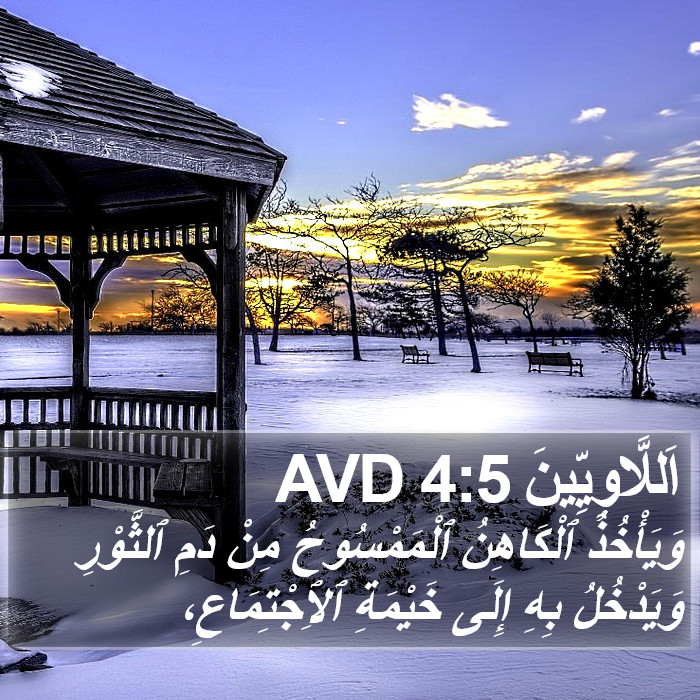 اَللَّاوِيِّينَ 4:5 AVD Bible Study