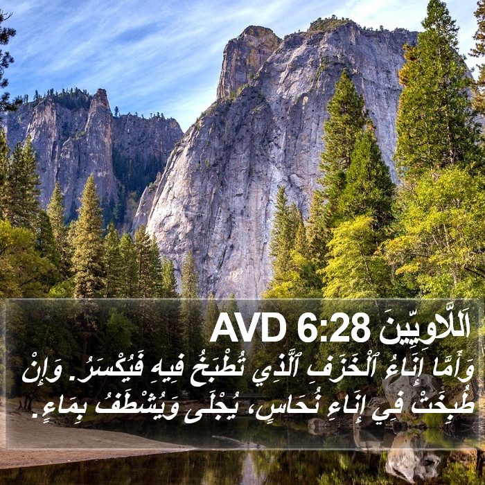 اَللَّاوِيِّينَ 6:28 AVD Bible Study