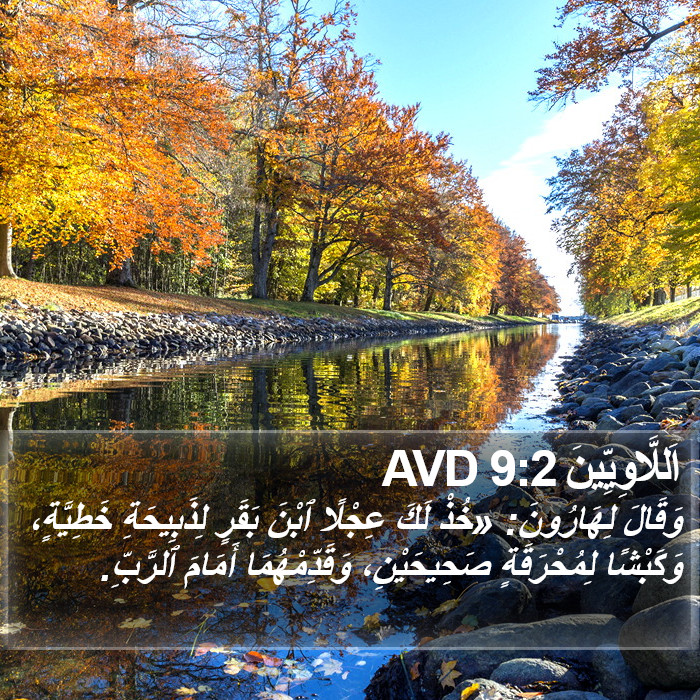 اَللَّاوِيِّينَ 9:2 AVD Bible Study