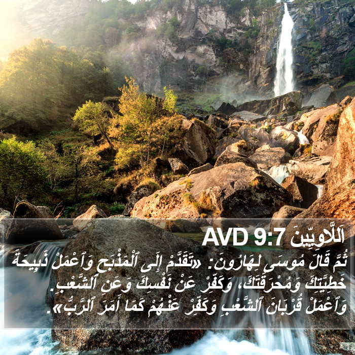 اَللَّاوِيِّينَ 9:7 AVD Bible Study