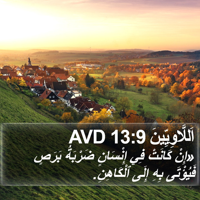 اَللَّاوِيِّينَ 13:9 AVD Bible Study