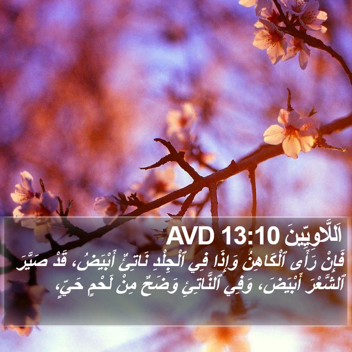 اَللَّاوِيِّينَ 13:10 AVD Bible Study