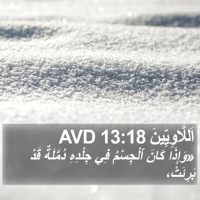 اَللَّاوِيِّينَ 13:18 AVD Bible Study