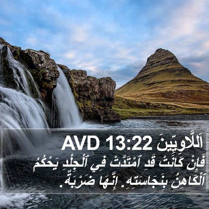 اَللَّاوِيِّينَ 13:22 AVD Bible Study