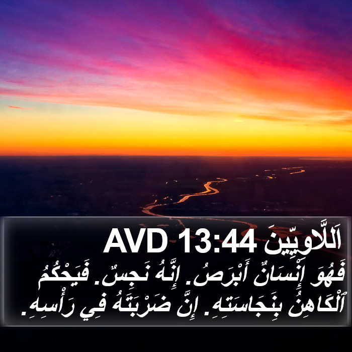 اَللَّاوِيِّينَ 13:44 AVD Bible Study