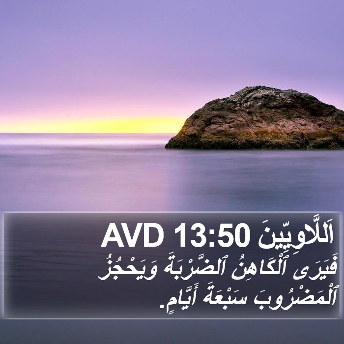 اَللَّاوِيِّينَ 13:50 AVD Bible Study