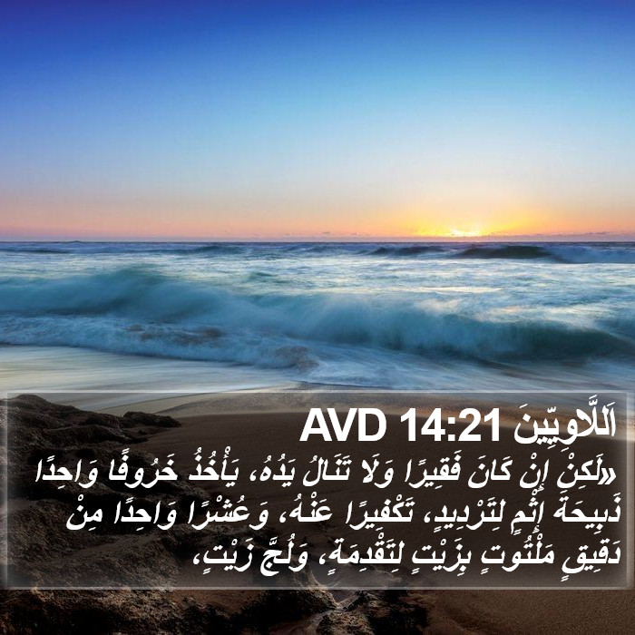اَللَّاوِيِّينَ 14:21 AVD Bible Study