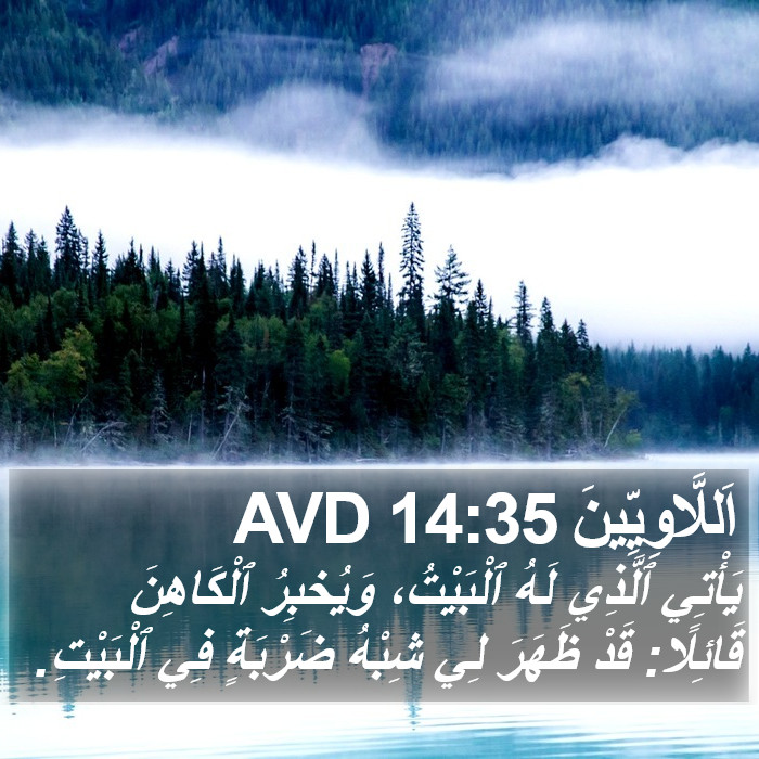 اَللَّاوِيِّينَ 14:35 AVD Bible Study