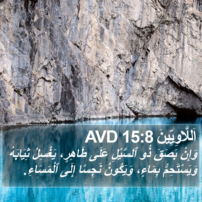 اَللَّاوِيِّينَ 15:8 AVD Bible Study