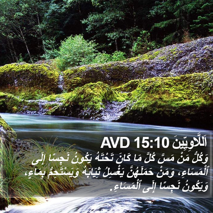 اَللَّاوِيِّينَ 15:10 AVD Bible Study