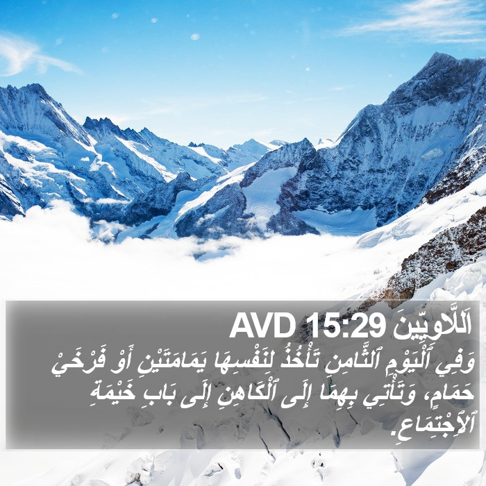 اَللَّاوِيِّينَ 15:29 AVD Bible Study