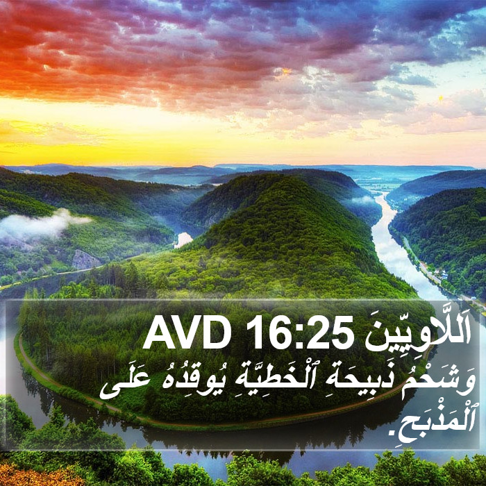 اَللَّاوِيِّينَ 16:25 AVD Bible Study