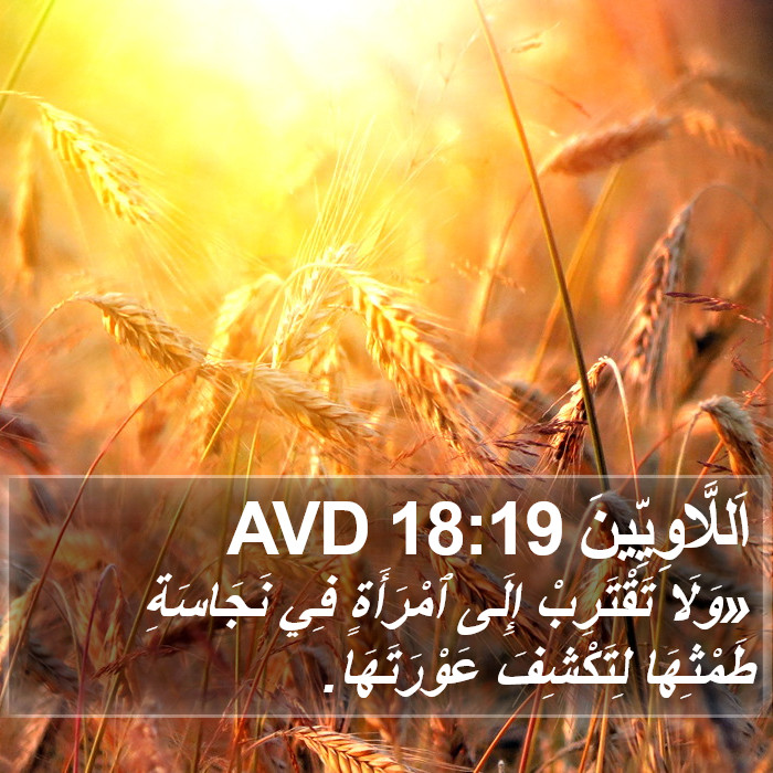 اَللَّاوِيِّينَ 18:19 AVD Bible Study