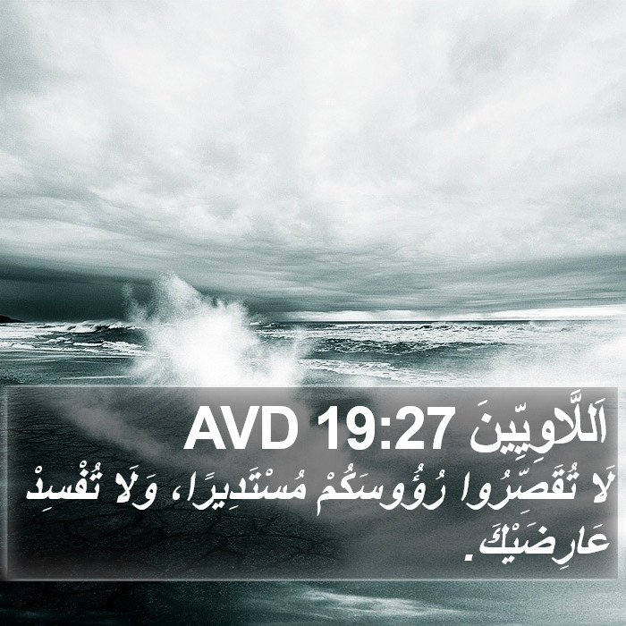 اَللَّاوِيِّينَ 19:27 AVD Bible Study