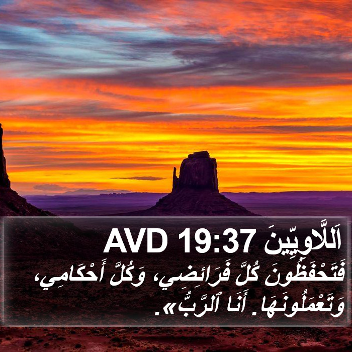 اَللَّاوِيِّينَ 19:37 AVD Bible Study