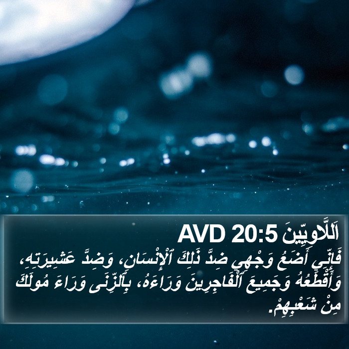 اَللَّاوِيِّينَ 20:5 AVD Bible Study