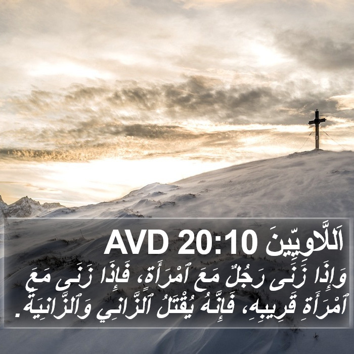 اَللَّاوِيِّينَ 20:10 AVD Bible Study