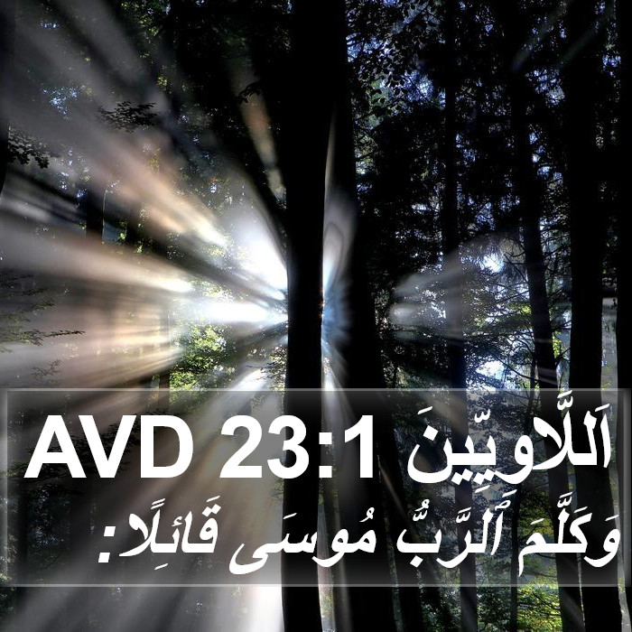 اَللَّاوِيِّينَ 23:1 AVD Bible Study