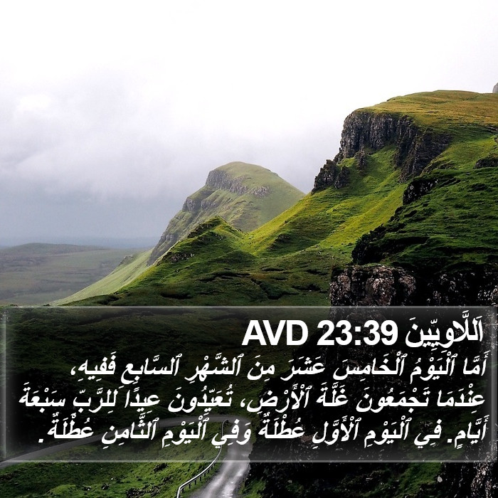 اَللَّاوِيِّينَ 23:39 AVD Bible Study