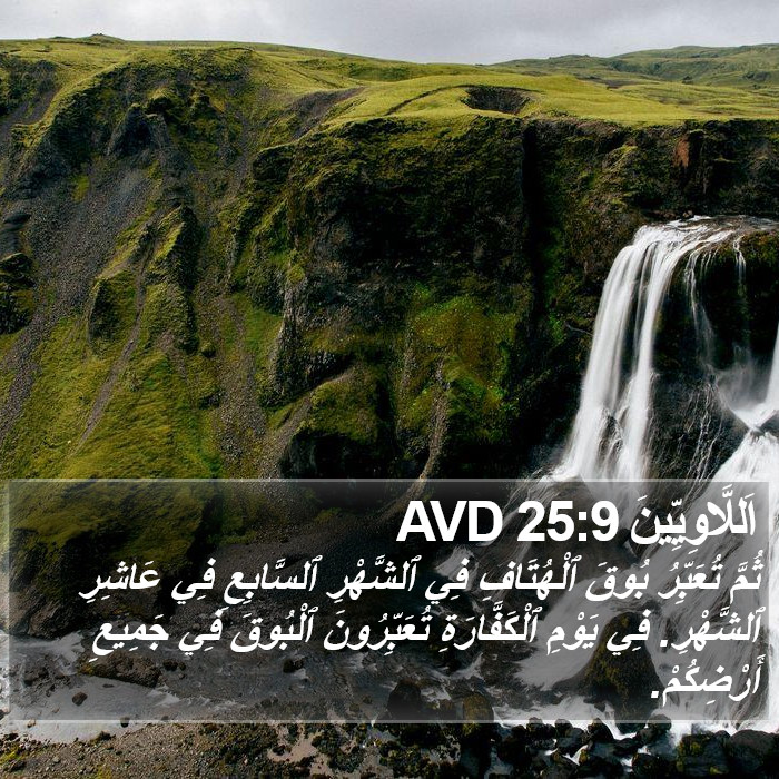 اَللَّاوِيِّينَ 25:9 AVD Bible Study