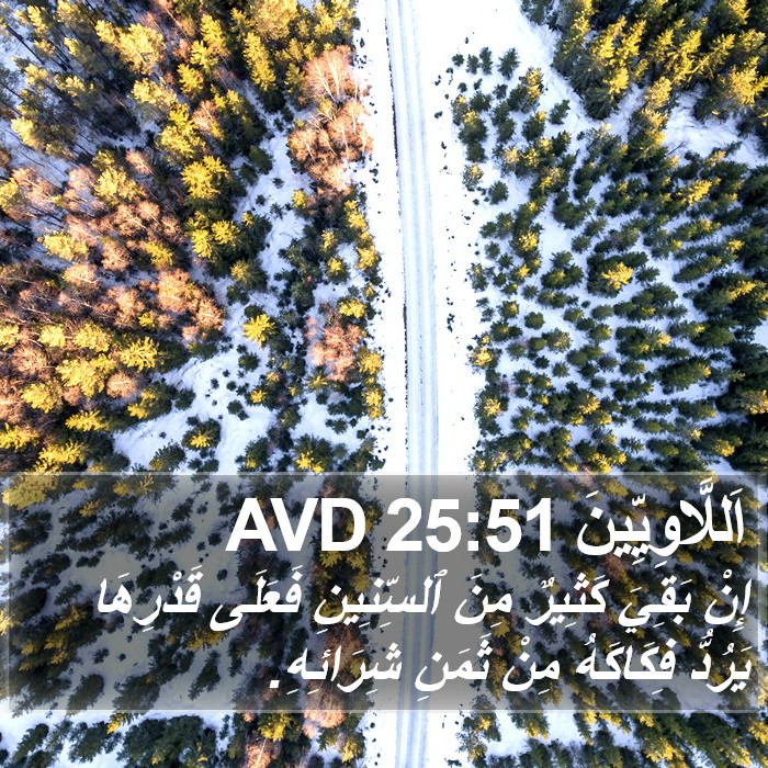 اَللَّاوِيِّينَ 25:51 AVD Bible Study
