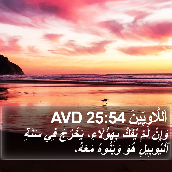 اَللَّاوِيِّينَ 25:54 AVD Bible Study