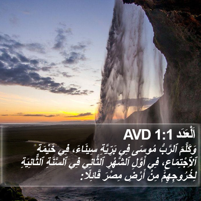 اَلْعَدَد 1:1 AVD Bible Study