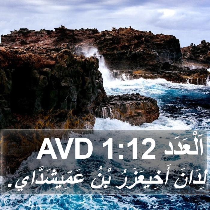 اَلْعَدَد 1:12 AVD Bible Study