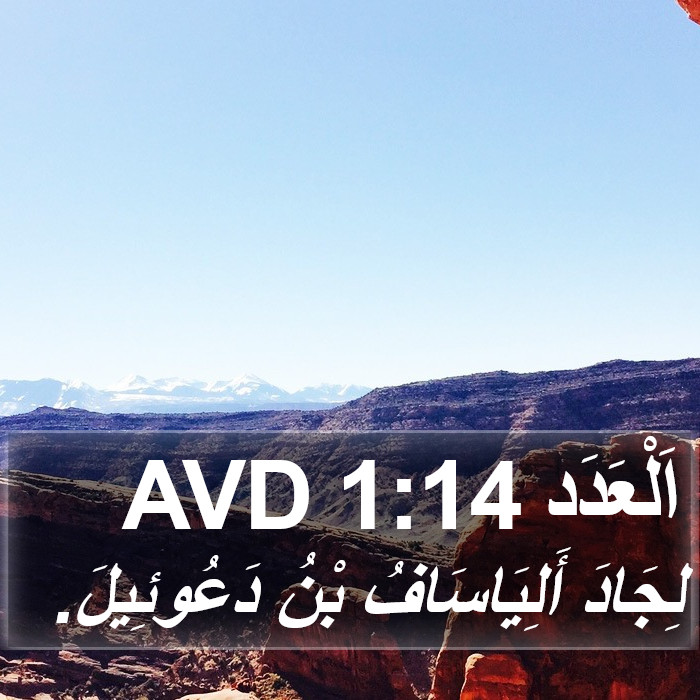 اَلْعَدَد 1:14 AVD Bible Study