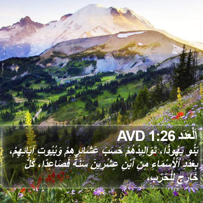 اَلْعَدَد 1:26 AVD Bible Study